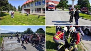 U topličkoj školi provedena vježba evakuacije i vatrogasna vježba