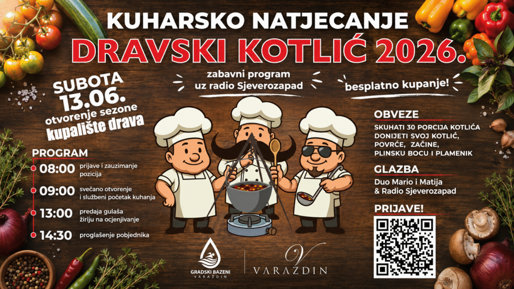 Treći Dravski kotlić 13. lipnja na Gradskom kupalištu Drava: prijave su otvorene