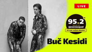 Buč Kesidi sutra uživo na Radiju Sjeverozapad uoči nastupa na Kvart festivalu