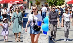 FOTO: Sunčana subota izmamila Varaždince na gradske ulice i trgove