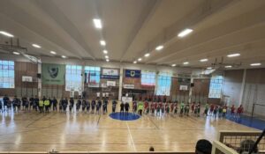 Rukometni spektakl u Vidovcu- prijateljska utakmica juniorskih reprezentacija Hrvatske i Francuske