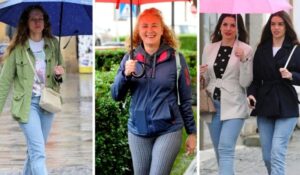 FOTO Kiša ispraznila varaždinsku špicu, tek rijetki prošetali centrom grada