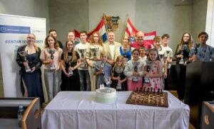 Proglašeni učenici-prvaci u šahu Varaždinske županije, koja ima čak troje državnih prvaka