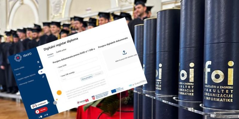 FOI završio unos arhivskih podataka u Digitalni registar diploma