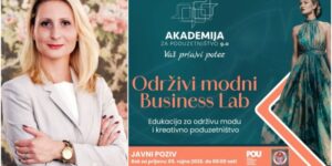 POU Varaždin pokreće Održivi modni Business Lab – prilika za buduće modne poduzetnike