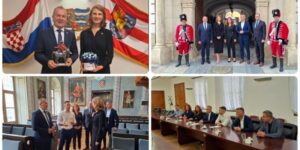 Veleposlanica Republike Austrije na prijemu kod župana Anđelka Stričaka