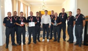 Prijem za vatrogasce: “Varaždinci u najtežim trenucima mogu računati na vrhunske profesionalce”