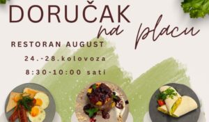 Doručak na placu se vraća za vrijeme trajanja Špancirfesta – pet novih menija od domaćih namirnica