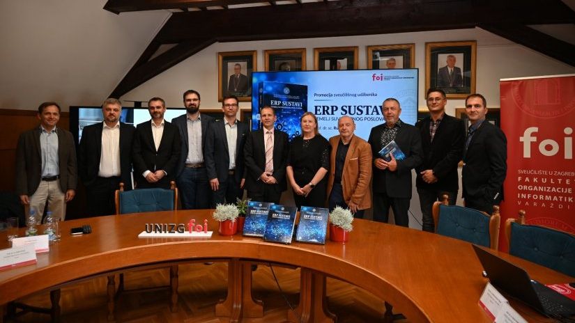 ERP sustavi kao temelj digitalnog poslovanja: predstavljen novi FOI-jev udžbenik