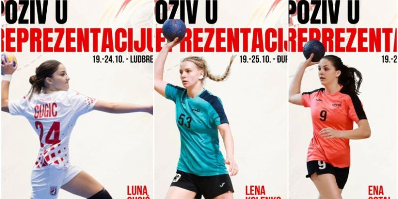 "Kokice" Gotal, Kolenko i Gugić na pripremama reprezentacija u Đurđevcu i Ludbregu