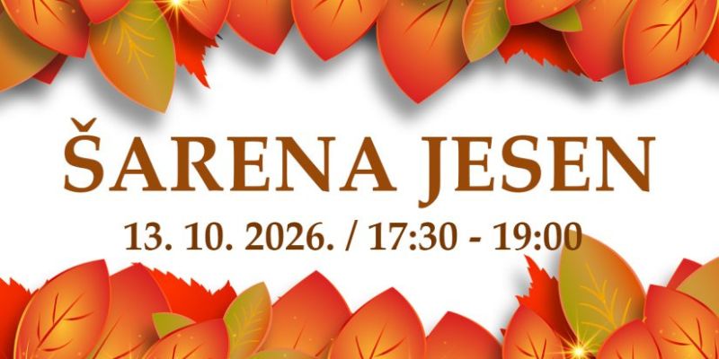 "Šarena jesen" stiže u Vinicu: Prijavite djecu na kreativnu radionicu